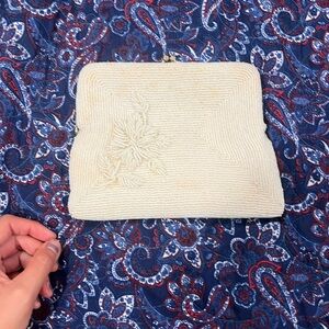 Vintage beaded clutch